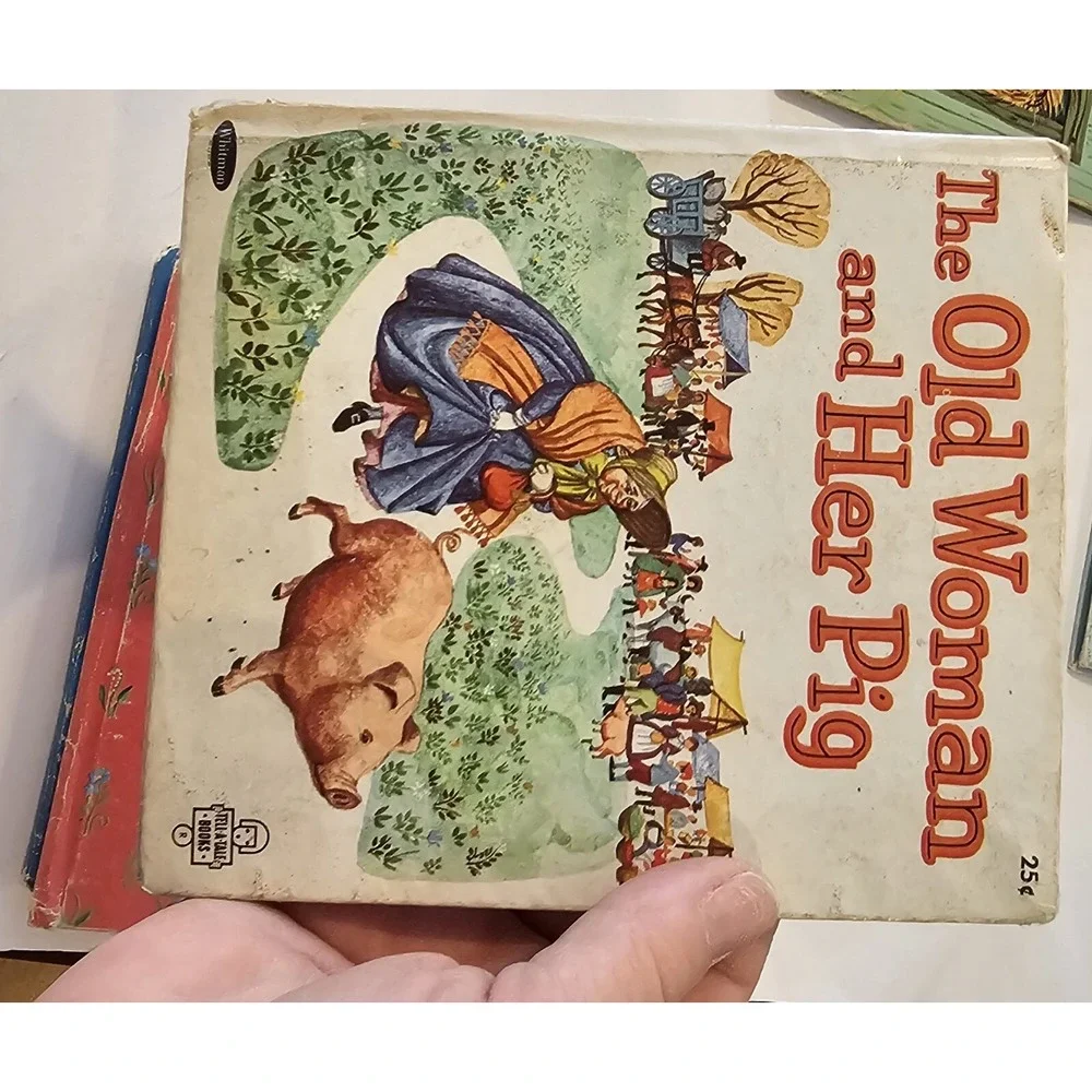DIGGER DAN~1953 ~PATRICIA LYNN~Si Frankel~& 8 More TELL A TALE / Whitman Books